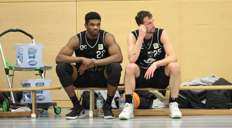ProB BARMER 2 Basketball Bundesliga, Group North, 9 Matchday, ETV Hamburg WWU Baskets Münster 72 105 , MALCOLM DELPECHE, THOMAS REUTER Münster, from l Eimsbüttel Hamburg