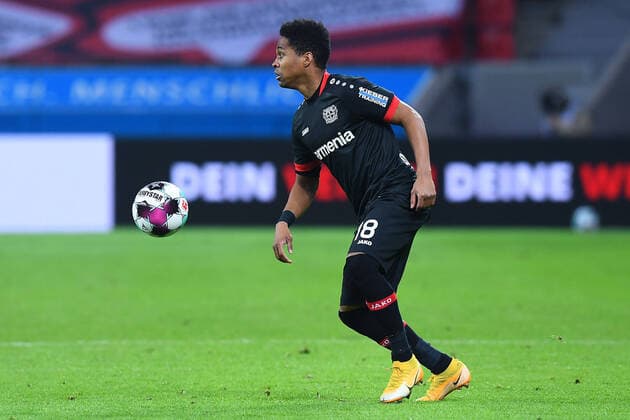 Football 1 Bundesliga 11 Matchday Bayer 04 Leverkusen TSG 1899 Hoffenheim on 13 12 2020 at the BayArena in Leverkusen Wendell Leverkusen DFL regulations prohibit any use of photographs as image sequences and or quasi video xYYx