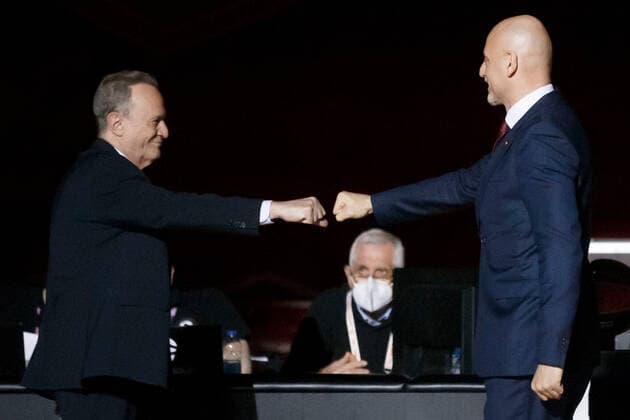 Aito Garcia Reneses, Sasa Obradovic Alba Berlin während Euroleague Spiel gegen Crvena zvezda, Aleksandar Nikolic arena, Belgrad 15.12.2020 MarkoxMetlas 