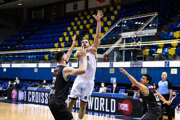 Marei Assem ( 50 - Metropolitans 92 ) - BASKET : Metropolitans 92 vs Germani Brescia - Eurocup - 15 12 2020 FedericoPestellini Panoramic 