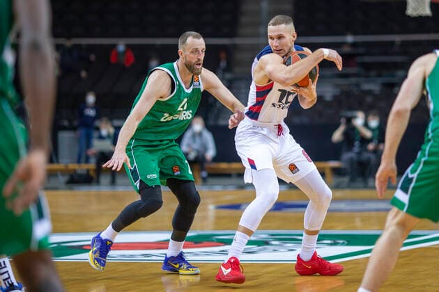 2020-12-15 Kaunas Lithuania. Basketball team Zalgiris Kaunas plays vs Baskonia Vitoria Gasteiz Euroleague game at Zalgiris arena in Kaunas on Tuesday 15 of December 2020. 21 ARTURAS MILAKNIS. Vilnius Lithuania  Copyright: xKarolisxKavolelisx euroleague basketball