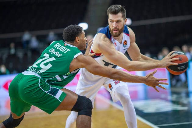 2020-12-15 Kaunas Lithuania. Basketball team Zalgiris Kaunas plays vs Baskonia Vitoria Gasteiz Euroleague game at Zalgiris arena in Kaunas on Tuesday 15 of December 2020. 24 AUGUSTINE RUBIT. Vilnius Lithuania  Copyright: xKarolisxKavolelisx euroleague basketball