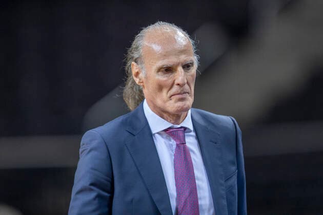 2020-12-15 Kaunas Lithuania. Basketball team Zalgiris Kaunas plays vs Baskonia Vitoria Gasteiz Euroleague game at Zalgiris arena in Kaunas on Tuesday 15 of December 2020. coach DUSKO IVANOVIC. Vilnius Lithuania  Copyright: xKarolisxKavolelisx euroleague basketball