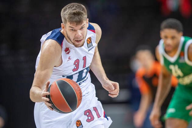 2020-12-15 Kaunas Lithuania. Basketball team Zalgiris Kaunas plays vs Baskonia Vitoria Gasteiz Euroleague game at Zalgiris arena in Kaunas on Tuesday 15 of December 2020. 31 ROKAS GIEDRAITIS. Vilnius Lithuania  Copyright: xKarolisxKavolelisx euroleague basketball