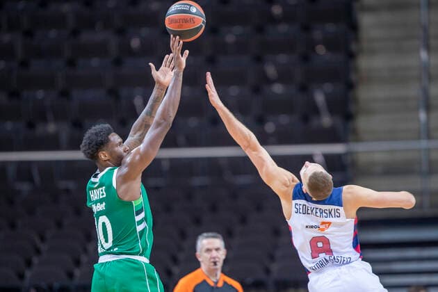 2020-12-15 Kaunas Lithuania. Basketball team Zalgiris Kaunas plays vs Baskonia Vitoria Gasteiz Euroleague game at Zalgiris arena in Kaunas on Tuesday 15 of December 2020. NIGEL HAYES, TADAS SEDEKERSKIS. Kaunas Lithuania  Copyright: xKarolisxKavolelisx euroleague basketball