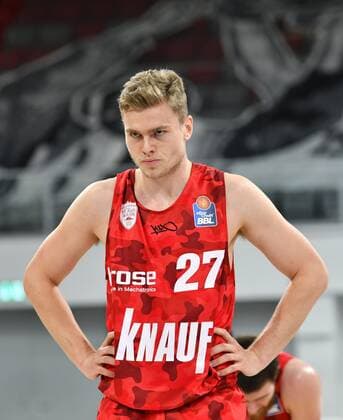 BAMBERG 16 12 2020 basketball easycredit 1 basketball Bundesliga 4 matchday Brose Bamberg vs s oliver Würzburg Jonas Weitzel 27, s oliver Würzburg photo Hans Martin Issler isslerimages Brose Bamberg vs s oliver Würzburg