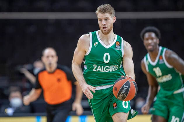2020-12-17 Kaunas Lithuania. Basketball team Zalgiris Kaunas plays vs Fenerbahce Istanbul Euroleague game at Zalgiris arena in Kaunas on Thursday 17 of December 2020. THOMAS WALKUP. Kaunas Lithuania  Copyright: xKarolisxKavolelisx euroleague basketball
