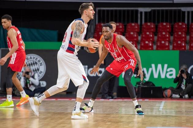 JaJuan Johnson 25 FC Bayern , FC Bayern Basketball vs Baskonia Vitoria Gasteiz, Basketball, Euroleague, 18 12 2020 Muenchen Bayern Germany Copyright: xkolbert-press UlrichxGamelx