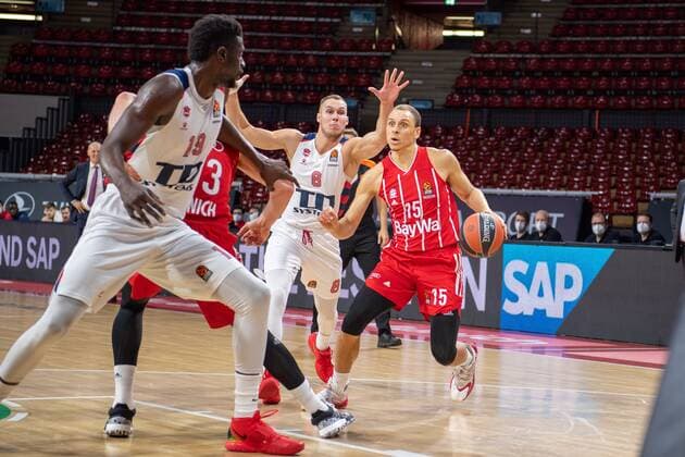 Robin Amaize 15 FC Bayern , FC Bayern Basketball vs Baskonia Vitoria Gasteiz, Basketball, Euroleague, 18 12 2020 Muenchen Bayern Germany Copyright: xkolbert-press UlrichxGamelx