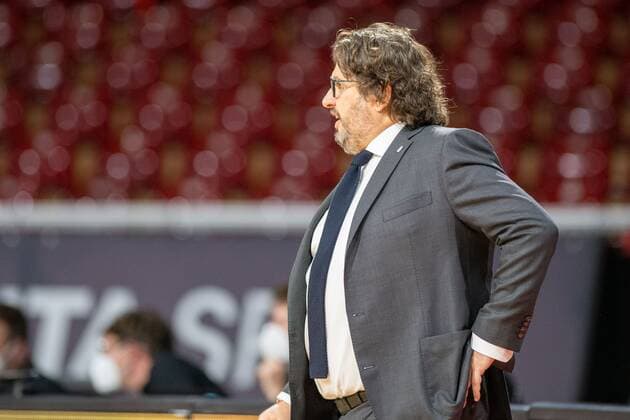 Head Coach Andrea Trinchieri FC Bayern , FC Bayern Basketball vs Baskonia Vitoria Gasteiz, Basketball, Euroleague, 18 12 2020 Muenchen Bayern Germany Copyright: xkolbert-press UlrichxGamelx