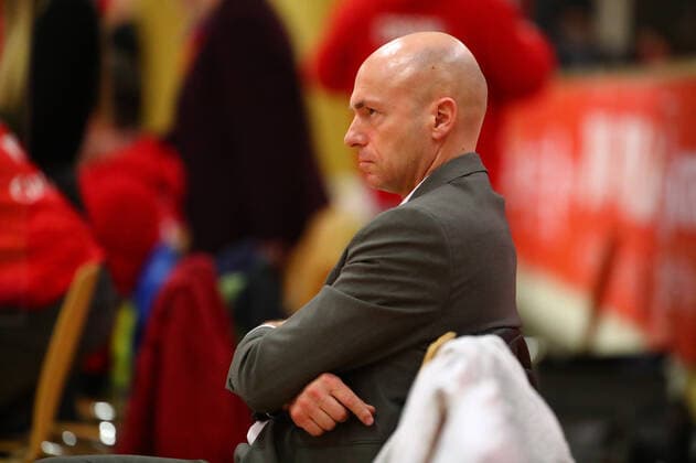 Coach Rodrigo Pastore Chemnitz Jobstairs Giessen 46ers vs Niners Chemnitz, Basketball, easyCredit BBL, 18 12 2020 Jobstairs Giessen 46ers vs Niners Chemnitz, Basketball, easyCredit BBL, 18 12 2020 Giessen Copyright: xEibner-Pressefotox EP_RWS