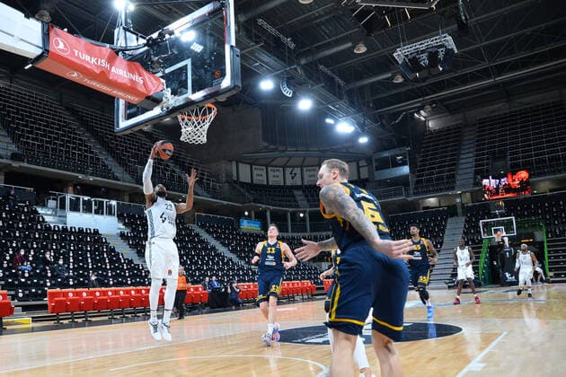 David Lighty (asvel) BASKETBALL : LDLC ASVEL vs Khimki Moscou - Euroleague - 18 12 2020 FredericChambert Panoramic 