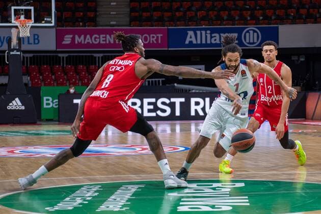 Jalen Reynolds 8 FC Bayern , v1 , FC Bayern Basketball vs Baskonia Vitoria Gasteiz, Basketball, Euroleague, 18 12 2020 Muenchen Bayern Germany Copyright: xkolbert-press UlrichxGamelx