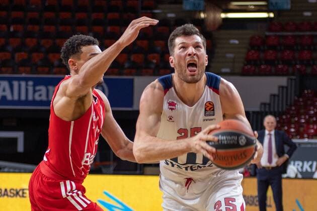 Alec Peters 25 Baskonia Vitoria Gasteiz , FC Bayern Basketball vs Baskonia Vitoria Gasteiz, Basketball, Euroleague, 18 12 2020 Muenchen Bayern Germany Copyright: xkolbert-press UlrichxGamelx