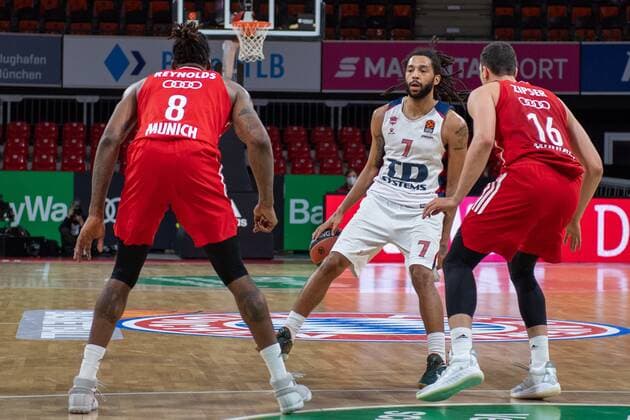 Pierria Henry 7 Baskonia Vitoria Gasteiz , FC Bayern Basketball vs Baskonia Vitoria Gasteiz, Basketball, Euroleague, 18 12 2020 Muenchen Bayern Germany Copyright: xkolbert-press UlrichxGamelx