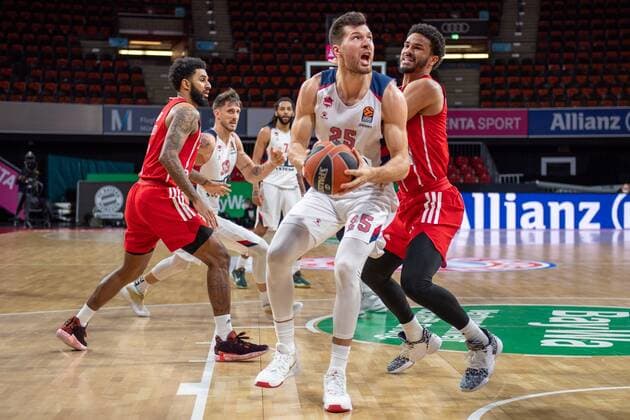 Alec Peters 25 Baskonia Vitoria Gasteiz , FC Bayern Basketball vs Baskonia Vitoria Gasteiz, Basketball, Euroleague, 18 12 2020 Muenchen Bayern Germany Copyright: xkolbert-press UlrichxGamelx