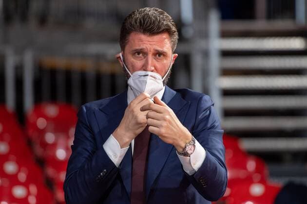 FCBB Managing Director Marco Pesic FC Bayern , FC Bayern Basketball vs Baskonia Vitoria Gasteiz, Basketball, Euroleague, 18 12 2020 Muenchen Bayern Germany Copyright: xkolbert-press UlrichxGamelx