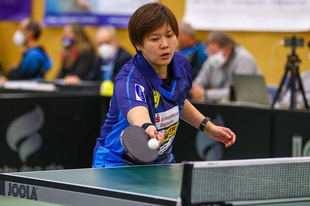 despor 19 12 2020 Table Tennis Ladies 1 BL TSV Langstadt SV Böblingen emspor, emonline, oespor, v l , Mitsuki Yoshida SV Böblingen Table Tennis Ladies 1 Bundesliga Foto Joaquim Ferreira Copyright: JoaquimxFerreira