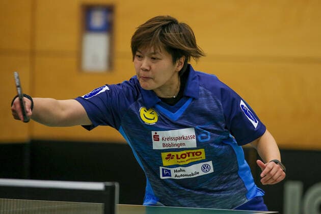despor 19 12 2020 Table Tennis Ladies 1 BL TSV Langstadt SV Böblingen emspor, emonline, oespor, v l , Mitsuki Yoshida SV Böblingen Table Tennis Ladies 1 Bundesliga Foto Joaquim Ferreira Copyright: JoaquimxFerreira