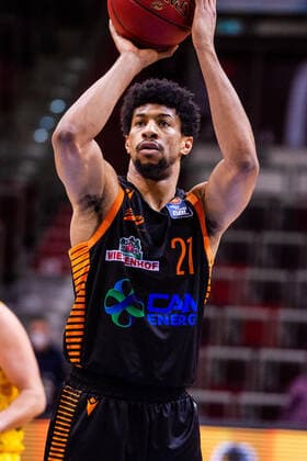 Jordan Barnett Rasta Vechta 21 1 Basketball Bundesliga MHP RIESEN Ludwigsburg Rasta Vechta on 19 12 2020 in Ludwigsburg MHPArena , Baden Wuerttemberg, Germany Ludwigsburg 19 12 20 Basketball , 19 12 2020, Ludwigsburg Germany xpxsdx
