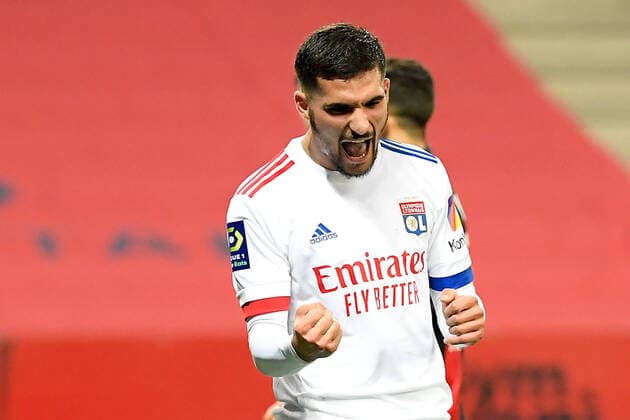 Sport Bilder des Tages JOIE - 08 HOUSSEM AOUAR (OL) FOOTBALL : Nice vs Lyon - Ligue 1 Uber Eats - 19 12 2020 FEP Panoramic 