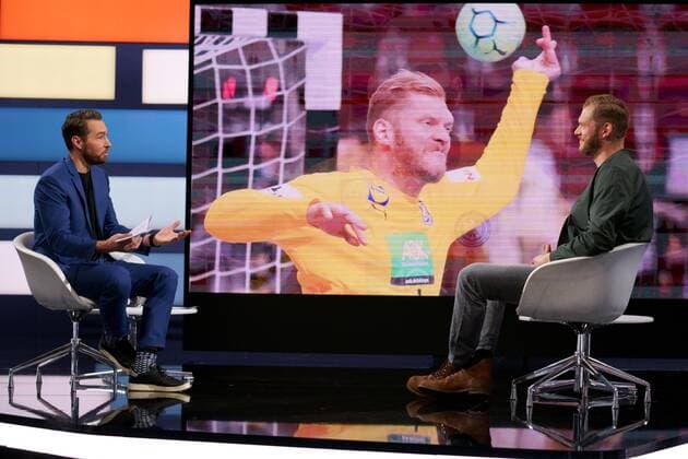 SVEN VOSS, JOHANNES BITTER DAS AKTUELLE SPORTSTUDIO ZDF MAINZ