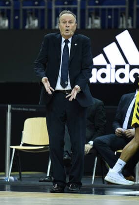 Basketball Berlin 19 12 2020 Season 2020 2021 easyCredit BBL 1 Bundesliga BBL Alba Berlin vs ratiopharm Ulm head coach Aito Garcia Reneses ALB