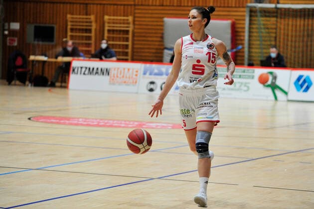 Basketball DBBL 08 Matchday GiroLive Panthers Osnabrück SNP BasCats USC Heidelberg on 20 12 2020 at the OSC Halle in Osnabrück Mila Cuic Osnabrück BK