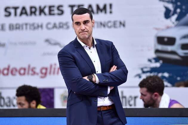 Roel Moors Trainer, Headcoach BG Goettingen , GER, Basketball, Bundesliga, BBL, BG Goettingen Hamburg Towers, 20 12 2020, Basketball, Bundesliga, BBL, BG Goettingen Hamburg Towers, 20 12 2020 Goettingen Copyright: xSippel xEibner-Pressefotox EP_rsl