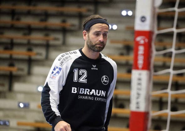 20 12 20 Frisch Auf Göppingen MT Melsungen Germany, Göppingen, 20 12 2020, Handball, Liqui Moly HBL Bundesliga, Frisch Auf Göppingen MT Melsungen Silvio Heinevetter MT Melsungen