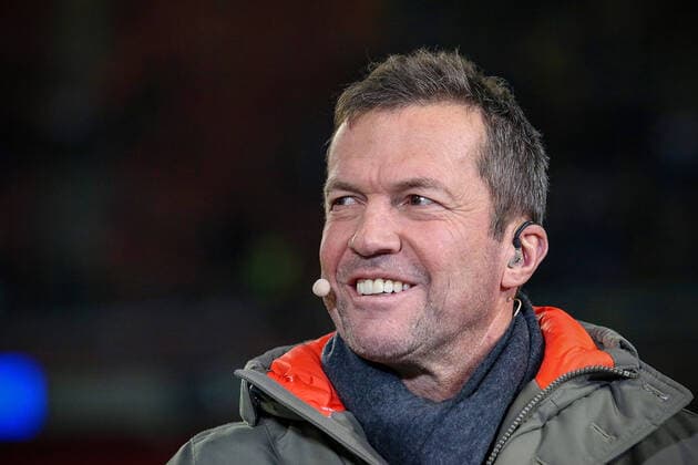 Duesseldorf, Germany 15 February 2020 1 BL 19 20 Fortuna Duesseldorf vs Bor Moenchengladbach Lothar Matthäus Matthaeus Sky Portrait face facial expression strong facial expression emotion laughing smiling good mood grinning grinning DFL regulations prohibit any use of photographs as image sequences and or quasi video 1 BL 19 20 Fortuna Duesseldorf vs Bor Moenchengladbach swun