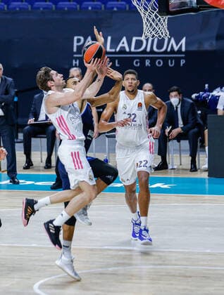 MATCH Day 16 Mens Euroleague Madrid Real Madrid vs Alba Berlin Fabien Causeur Madrid Madrid Spain Basketball  Copyright: xAlbaxPachecox