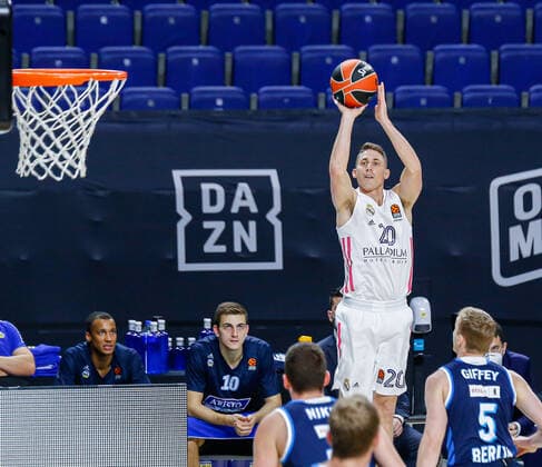 MATCH Day 16 Mens Euroleague Madrid Real Madrid vs Alba Berlin Jaycee Carroll Madrid Madrid Spain  Copyright: xAlbaxPachecox
