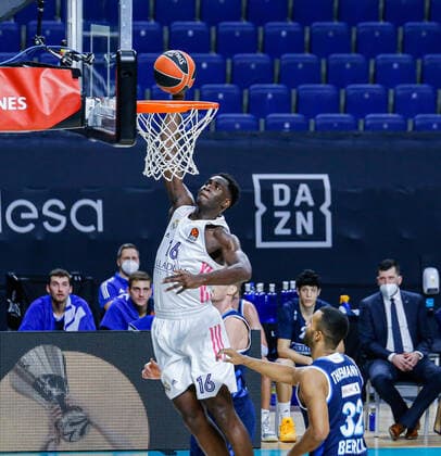 MATCH Day 16 Mens Euroleague Madrid Real Madrid vs Alba Berlin Usman Garuba Madrid Madrid Spain Basketball  Copyright: xAlbaxPachecox