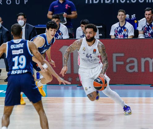 MATCH Day 16 Mens Euroleague Madrid Real Madrid vs Alba Berlin Jeff Taylor Madrid Madrid Spain Basketball  Copyright: xAlbaxPachecox