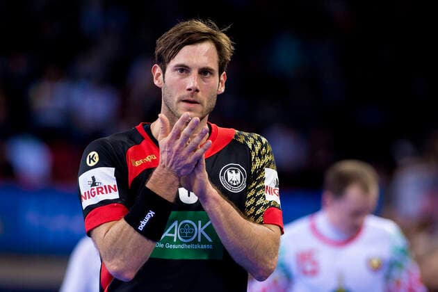 Rouen, France 18 January 2017 IHF World Cup 2017 Group C Belarus vs Germany Uwe Gensheimer Germany Paris Saint Germain Portrait Face IHF World Cup 2017 Group C Belarus vs Germany mwol