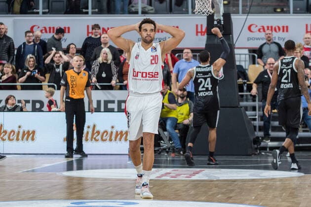 Bamberg, Germany 19 January 2020 BBL 19 20 Brose Bamberg vs RASTA Vechta Elias Harris Bamberg , action single free gestures gestures disappointed frustrated BBL 19 20 Brose Bamberg vs RASTA Vechta ksch