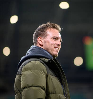 Leipzig coach Julian Nagelsmann 8 December 2020 Leipzig, Red Bull Arena Football UEFA Champions League, matchday 6 RB Leipzig Manchester United 3 2 RB Leipzig Manchester United