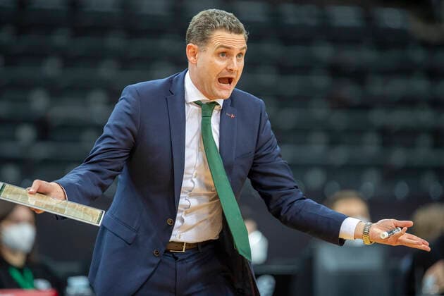 2020-12-23 Kaunas Lithuania. Basketball team Zalgiris Kaunas plays vs Bayern Munich Euroleague game at Zalgiris arena in Kaunas on Wednesday 23 of December 2020. MARTIN SCHILLER. KAUNAS Lithuania  Copyright: xKarolisxKavolelisx Euroleague basketball