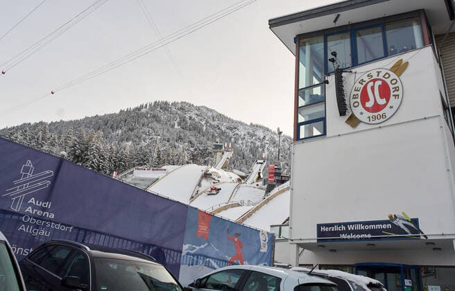 Preview of the Four Hills Tournament Ski jumping, Skispringen, Ski, nordisch that starts tomorrow at the Audi Arena, Schattenbergschanze in Oberstdorf, Bavaria, Germany, December 27, 2020.