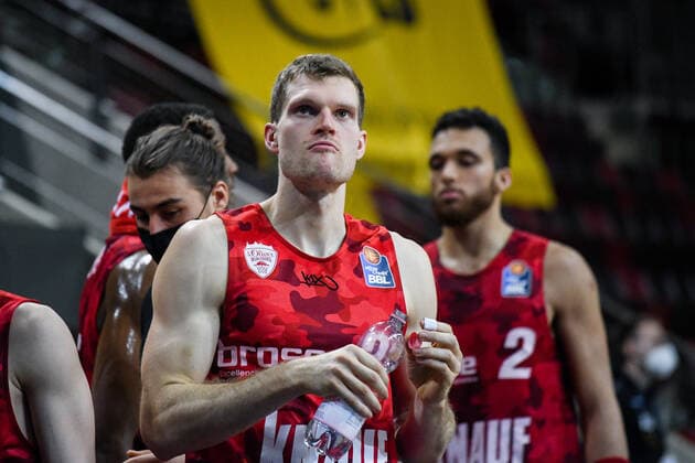 Florian Koch s Oliver Wuerzburg is disappointed in the break, GER, MHP Riesen Ludwigsburg vs s Oliver Wuerzburg, 27 12 2020, 9 matchday easycredit Basketball Bundesliga, season 2020 2021 GER, MHP Riesen Ludwigsburg vs s Oliver Wuerzburg, 27 12 2020, 9 matchday easycredit Basketball Bundesliga, season 2020 2021 Ludwigsburg Copyright: xMemmlerx Eibner-Pressefotox EP_mmr