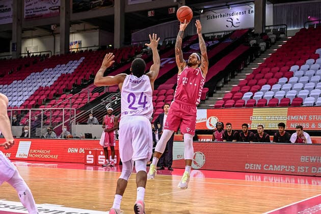 easyCredit BBL, Telekom Baskets Bonn vs BG Goettingen, 27 12 2020 Chris Babb Telekom Baskets Bonn 7 , easyCredit BBL, Telekom Baskets Bonn vs BG Goettingen on 27 12 2020 at Telekom Dome Bonn, Bonn Nordrhein Westfalen Copyright: xBEAUTIFULxSPORTS Mueller-Laschetx