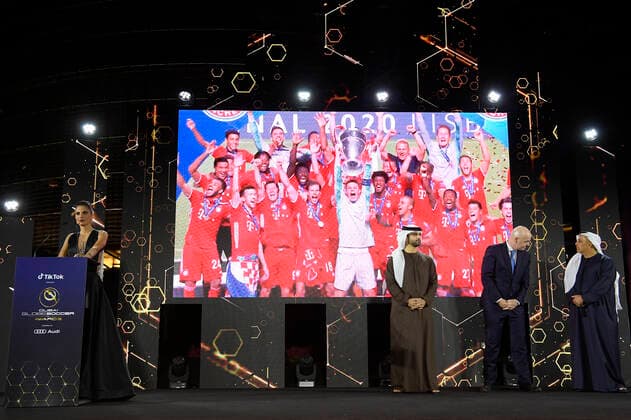 Football, Dubai Globe Soccer Award 2020 - Best Club of the Year FC Bayern Munich