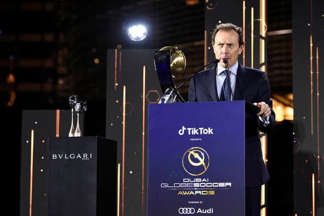Foto Fabio Ferrari - LaPresse 27 Dicembre 2020 Dubai ( Emirati Arabi ) Dubai Globe Soccer Award 2020 - Dodicesima Edizione. Nella foto: CLUB OF THE CENTURY 2001-2020 Real Madrid photo Fabio Ferrari - LaPresse December 27, 20720 Dubai (Unated Arab Emirate) Sport Dubai Globe Soccer Award 2020 - 12th Edition. In the pic: CLUB OF THE CENTURY 2001-2020 Real Madrid  Copyright: xFabioxFerrari LaPressex