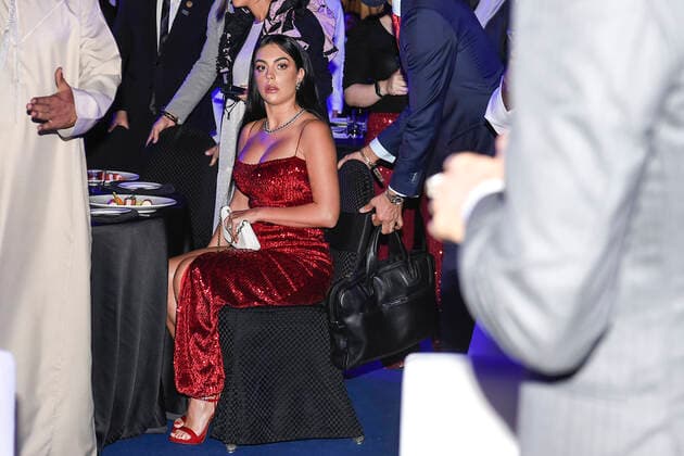 Football, Dubai Globe Soccer Award 2020 - Georgina Rodriguez, girlfriend of Cristiano Ronaldo