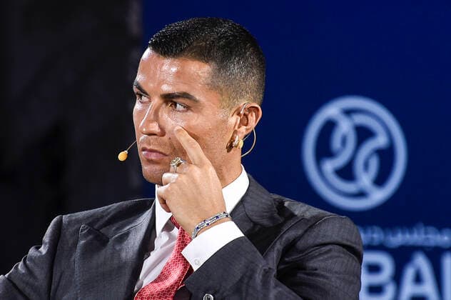 Foto Fabio Ferrari - LaPresse 27 Dicembre 2020 Dubai ( Emirati Arabi ) 15ma edizione di Dubai International Sports Conference - Globe Soccer Award 2020 Nella foto:Cristiano Ronaldo photo Fabio Ferrari LaPresse December 27, 2020 Dubai (Unated Arab Emirate) Sport 15th edition of the Dubai International Sports Conference - - Globe Soccer Award 2019 In the pic:Cristiano Ronaldo  Copyright: xLaPresse xFabioxFerrarix