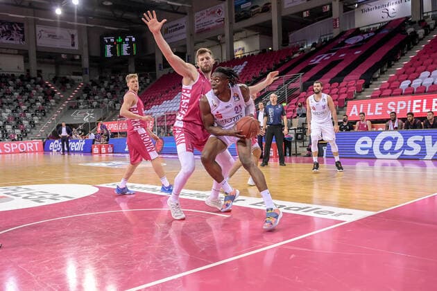 easyCredit BBL, Telekom Baskets Bonn vs BG Goettingen, 27 12 2020 Ron Jackson Jr BG Goettingen 21 , easyCredit BBL, Telekom Baskets Bonn vs BG Goettingen on 27 12 2020 at Telekom Dome Bonn, Bonn Nordrhein Westfalen Copyright: xBEAUTIFULxSPORTS Mueller-Laschetx