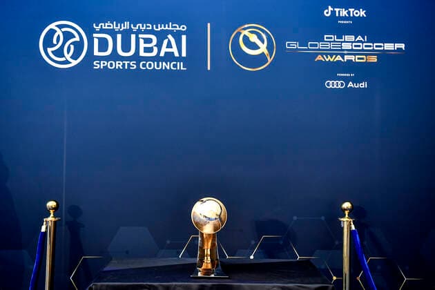Foto Fabio Ferrari - LaPresse 27 Dicembre 2020 Dubai ( Emirati Arabi ) Dubai Globe Soccer Award 2020 - Dodicesima Edizione. Nella foto: Durante la serata. photo Fabio Ferrari - LaPresse December 27, 20720 Dubai (Unated Arab Emirate) Sport Dubai Globe Soccer Award 2020 - 12th Edition. In the pic: During the evening.  Copyright: xLaPresse xFabioxFerrari FabioxFex
