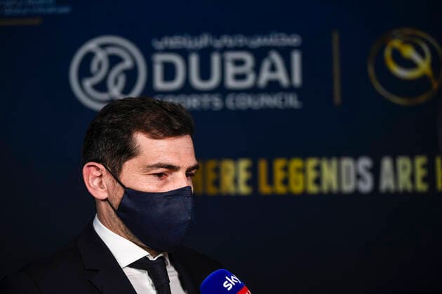 Foto Fabio Ferrari - LaPresse 27 Dicembre 2020 Dubai ( Emirati Arabi ) Dubai Globe Soccer Award 2020 - Dodicesima Edizione. Nella foto: Durante la serata.Casillas photo Fabio Ferrari - LaPresse December 27, 20720 Dubai (Unated Arab Emirate) Sport Dubai Globe Soccer Award 2020 - 12th Edition. In the pic: During the evening. Casillas  Copyright: xLaPresse xFabioxFerrari FabioxFex