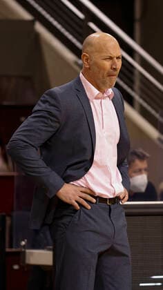 Germany, Ludwigsburg, MHPArena, 27 12 2020, emspor, emonline, despor, deonline, MHP RIESEN Ludwigsburg s Oliver Wuerzburg, Basketball, BBL Picture f li Headcoach Denis Wucherer s Oliver Wuerzburg DFL REGULATES PROHIBIT ANY USE OF PHOTOGRAPHS AS IMAGE SEQUENCES AND OR QUASI VIDEO Copyright: HMBxMedia xHeikoxBecker